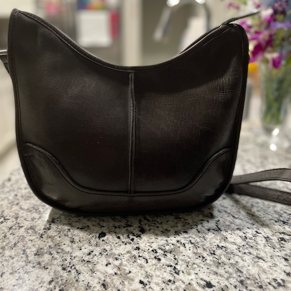 Frye Cara Saddle Crossbody SMOKE - Picture 6 of 10